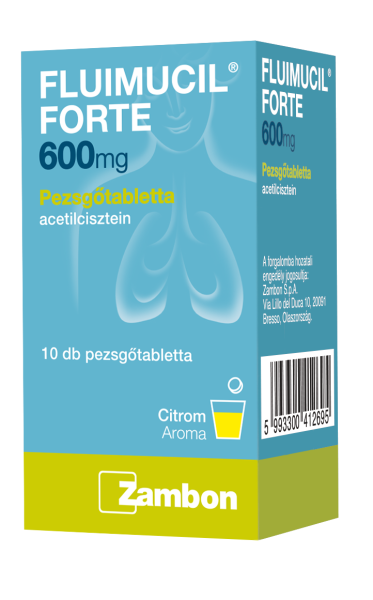 Fluimucil® Forte 600 mg pezsgőtabletta 
