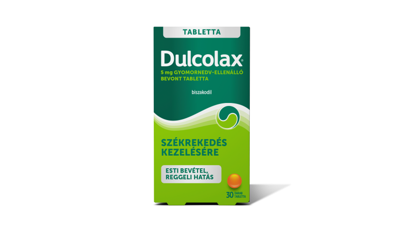 Dulcolax® 5 mg gyomornedv-ellenálló bevont tabletta, 30x