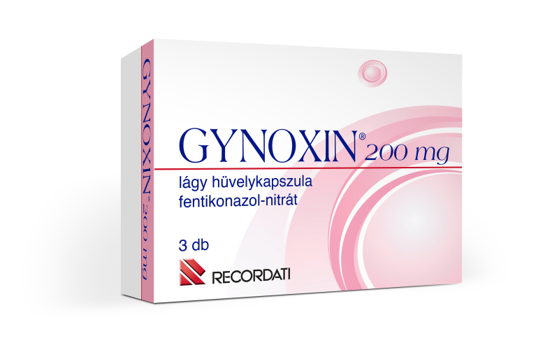 Gynoxin 200 mg lágy hüvelykapszula, 3 db