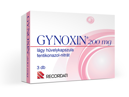 Gynoxin 200 mg lágy hüvelykapszula, 3 db