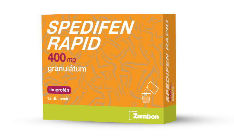 Spedifen Rapid 400 mg granulátum, 12 tasak