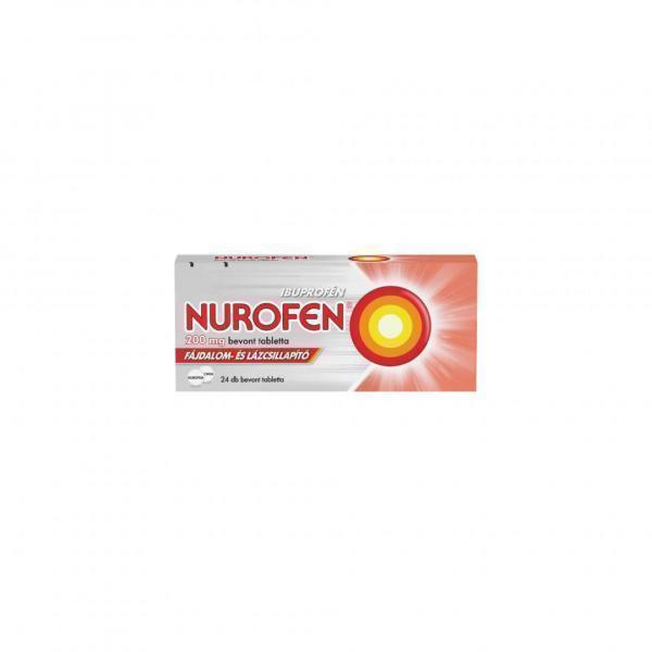 Nurofen 200 mg bevont tabletta 24db