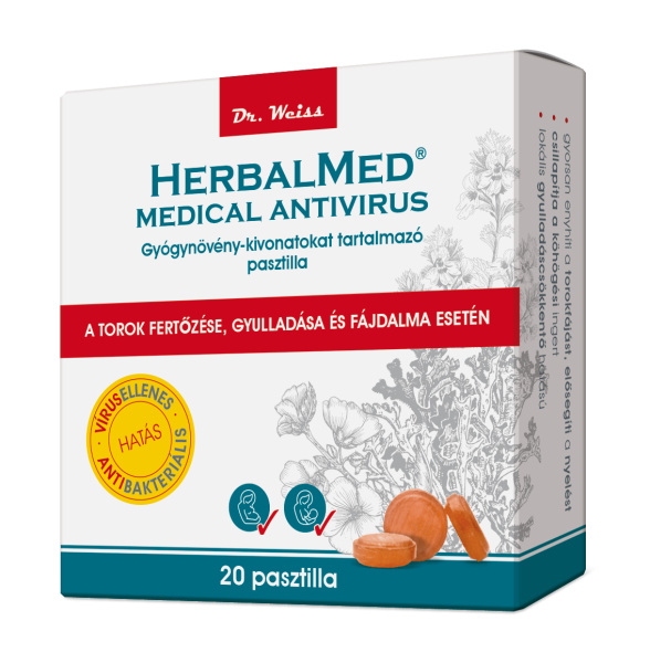 HERBALMED  Medical pasztilla 20x