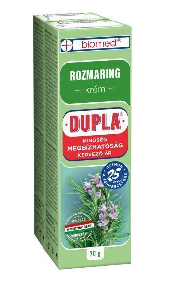 Biomed Rozmaring Krém DUPLA, 2x70 g