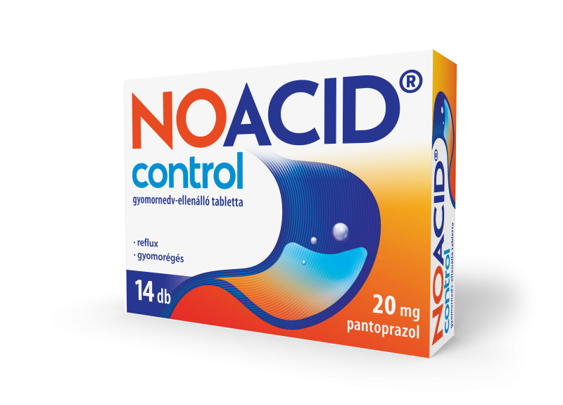 Noacid Control 20 mg gyomornedv-ellenálló tabletta
