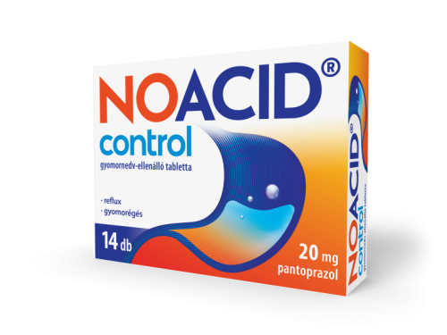 Noacid Control 20 mg gyomornedv-ellenálló tabletta
