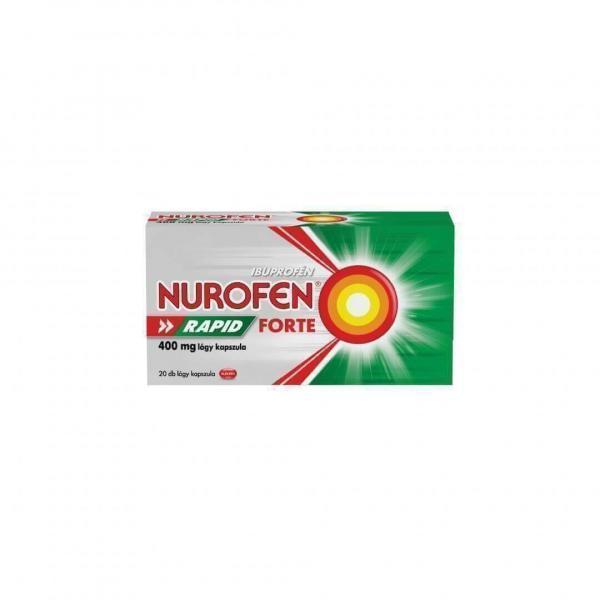 Nurofen Rapid Forte 400 mg lágy kapszula 20db