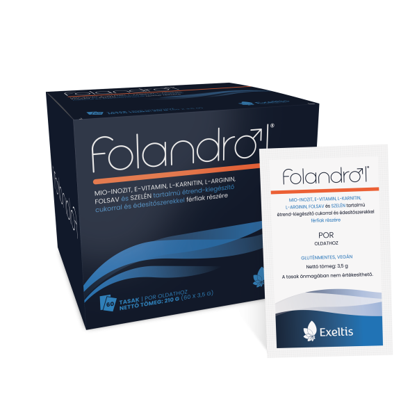 FolandrolⓇ mio-inozit, folsav, szelén és antioxidáns tartalmú étrend-kiegészítő