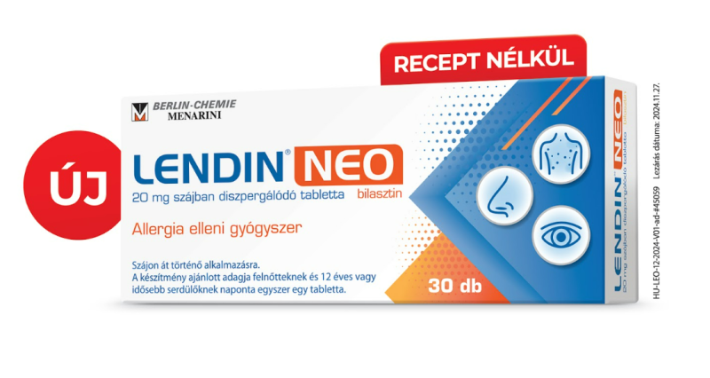 LENDIN NEO 20MG SZÁJBAN DISZPERGÁLÓDÓ TBL 30X