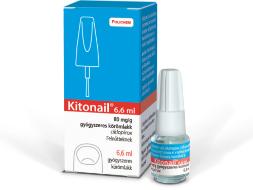 Kitonail 80mg/g gyógyszeres körömlakk, 6,6 ml