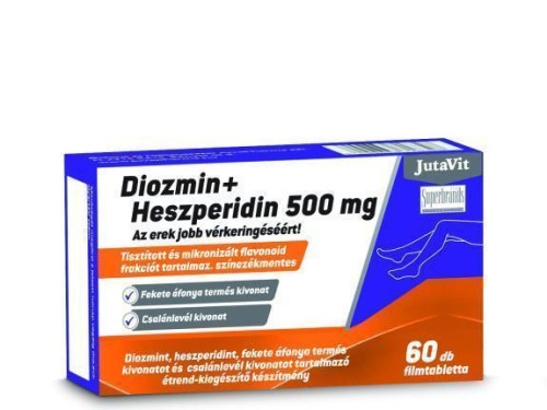 JutaVit Diozmin+Heszperidin 500mg tabletta 60db