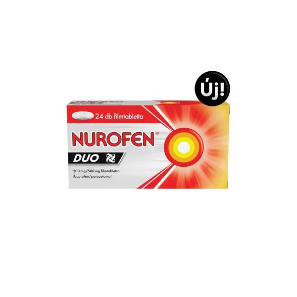 Nurofen Duo 200mg/500mg filmtabletta 24x