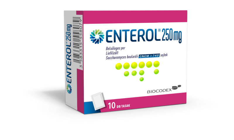 ENTEROL 250 MG BELSŐLEGES POR 10X