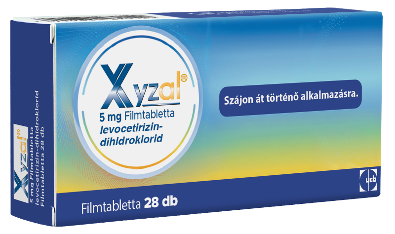 Xyzal 5 mg filmtabletta 28x