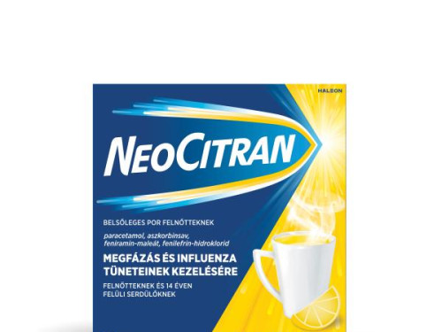 (ÚJ) Neo Citran belsőleges por felnőtteknek, 10x