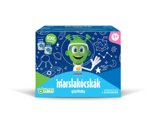 Marslakócskák Gummi Echinaceával 60+60 db
