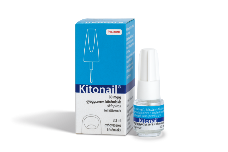 Kitonail® 80mg/g gyógyszeres körömlakk 3,3 ml