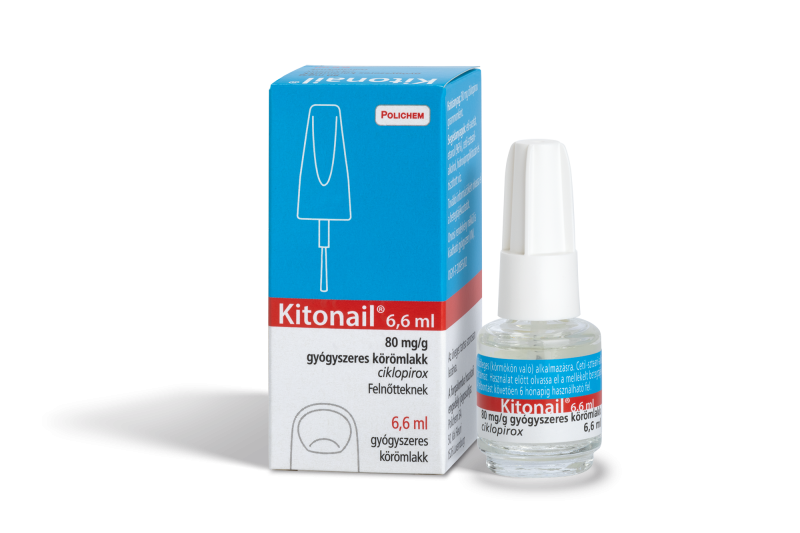 Kitonail 80mg/g gyógyszeres körömlakk, 6,6 ml