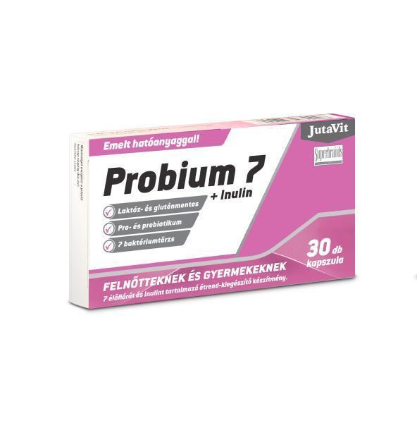 JutaVit Probium 7 + Inulin étrend-kiegészítő kapszula 30 db