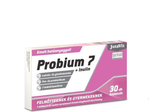 JutaVit Probium 7 + Inulin étrend-kiegészítő kapszula 30 db