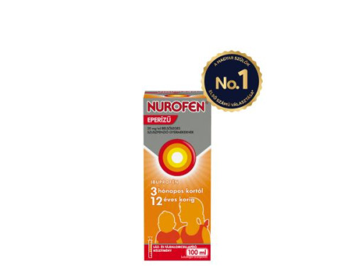 Nurofen eperízű 20mg/ml belsőleges szuszpenzió gyermekeknek 100ml