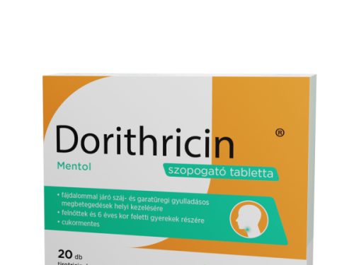 DORITHRICIN MENTOL SZOPOGATÓ TABLETTA 20x