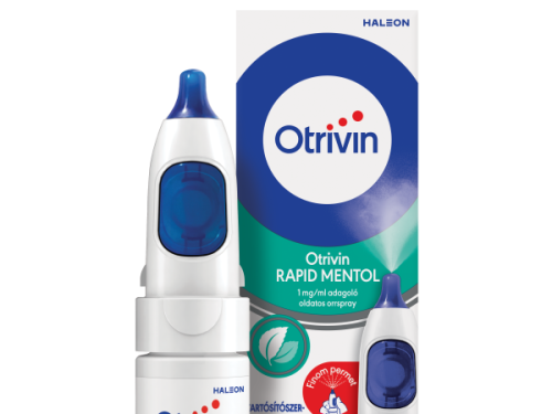 (ÚJ) Otrivin RAPID MENTOL 1 mg/ml adagoló oldatos orrspray, 10 ml