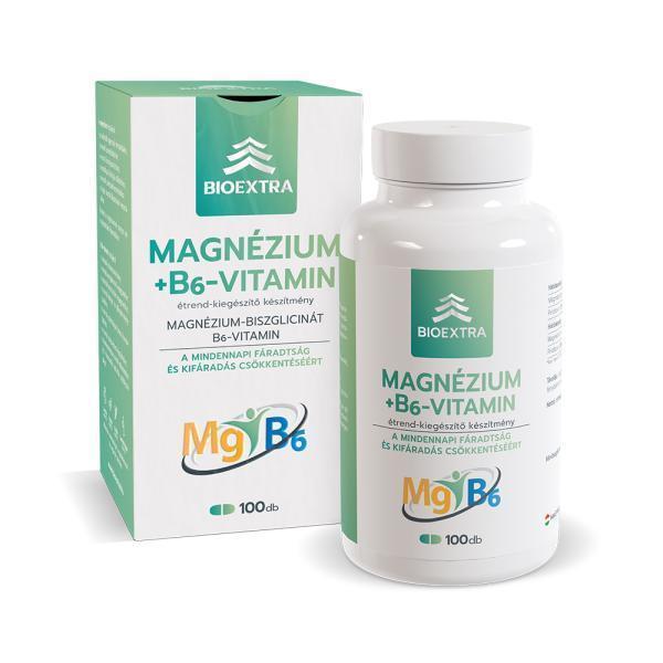 Bioextra MAGNÉZIUM +B6-VITAMIN tabletta