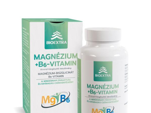 Bioextra MAGNÉZIUM +B6-VITAMIN tabletta