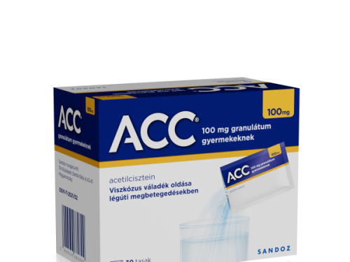 ACC 100 mg granulátum gyermekeknek 30x