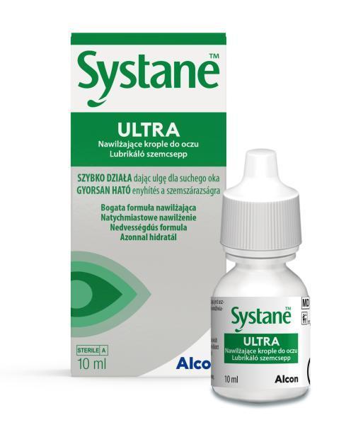 Systane ® Ultra lubrikáló szemcsepp, 10 ml