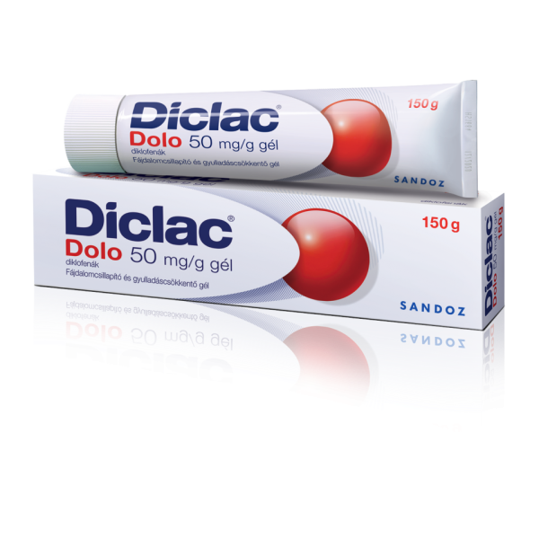 Diclac Dolo 50 mg/g gél 150g 