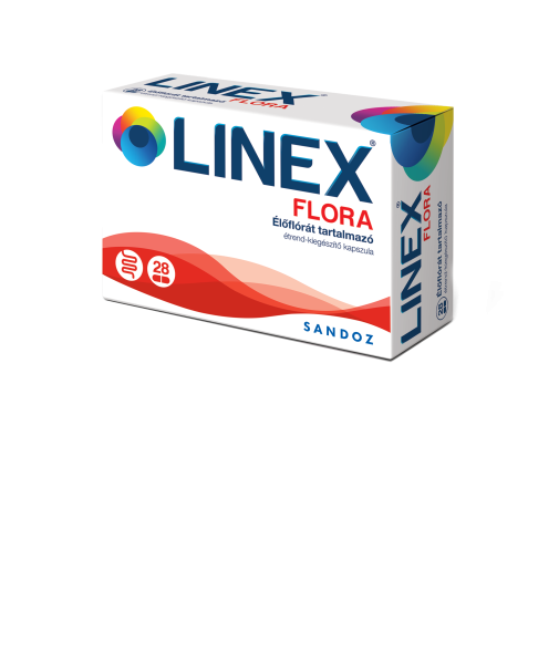 Linex Flora élőflórát tartalmazó étrendkiegészítő kapszula 28x