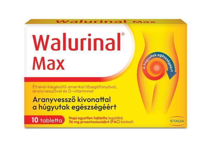 Walurinal® Max Aranyvesszővel tabletta 10x