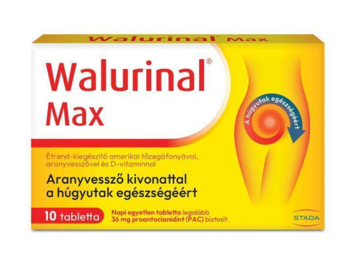 Walurinal® Max Aranyvesszővel tabletta 10x