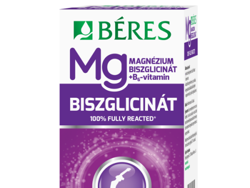 Béres Magnézium-biszglicinát + B6 kapszula, 60 db