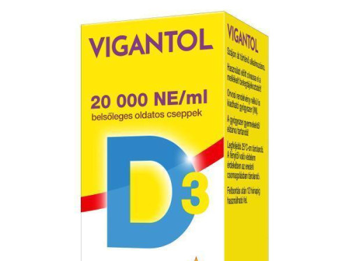 Vigantol 20000 NE/ml belsőleges oldatos cseppek 10 ml