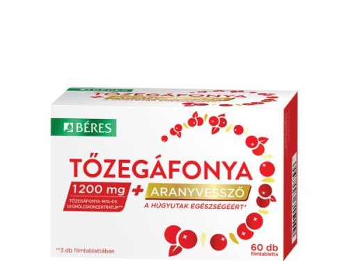 Béres Tőzegáfonya + Aranyvessző 60 db
