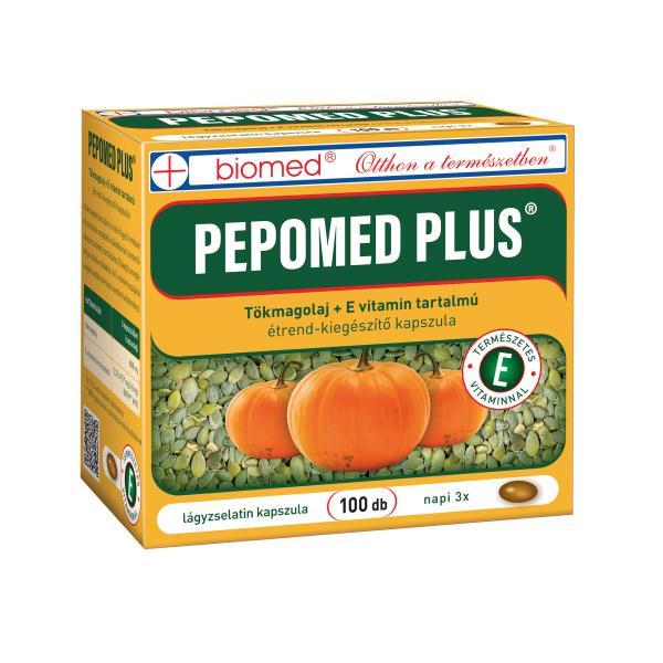 Biomed Pepomed Plus tökmagolaj kapszula 100 db