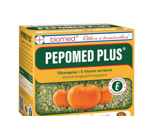 Biomed Pepomed Plus tökmagolaj kapszula 100 db