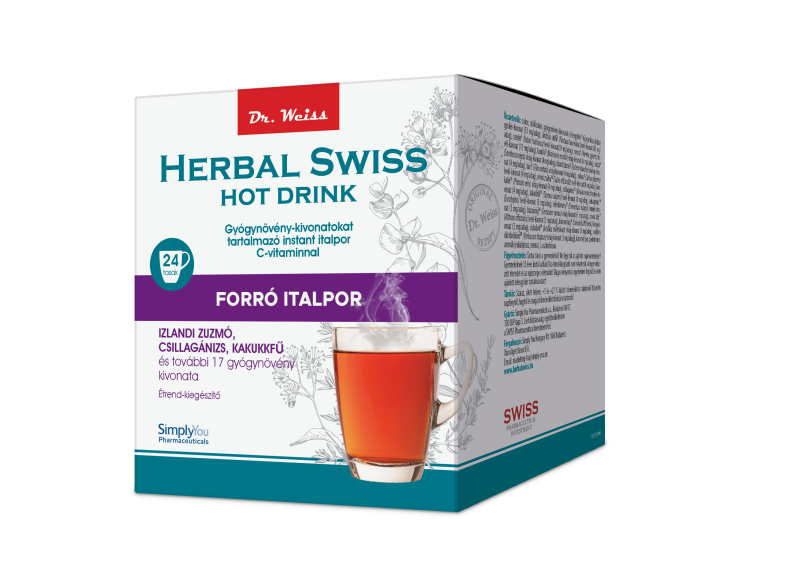 Herbal Swiss Hot Drink instant italpor 24x