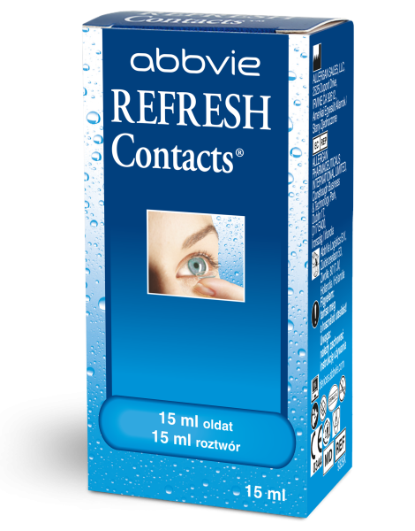 Refresh contacts szemcsepp 1x15ml