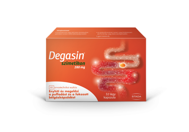 Degasin lágy kapszula, 32 db