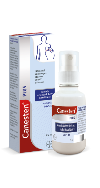 Canesten Plus bifonazol külsőleges oldatos spray, 25 ml