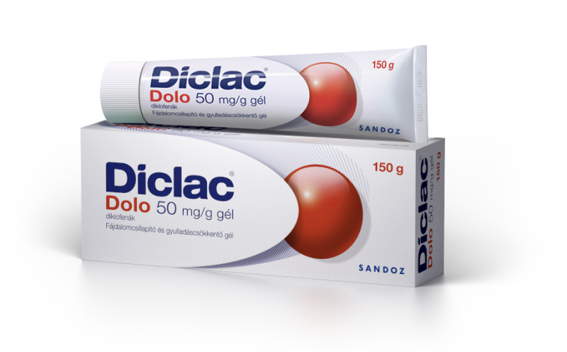 Diclac Dolo 50 mg/g gél 150g 