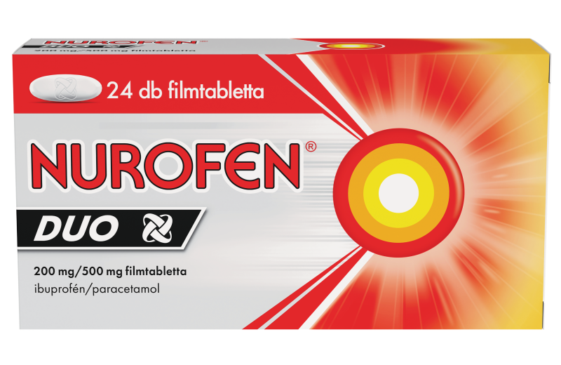 Nurofen Duo 200mg/500mg filmtabletta 24x