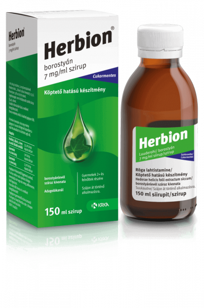 Herbion borostyán 7 mg/ml szirup, 150 ml