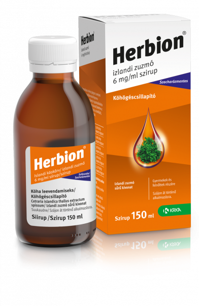 Herbion izlandi zuzmó 6mg/ml szirup 150 ml