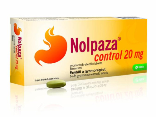 Nolpaza control 20 mg gyomornedv-ellenálló tabletta 14x