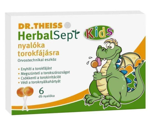 Dr. Theiss HerbalSept nyalóka torokfájásra 6 db